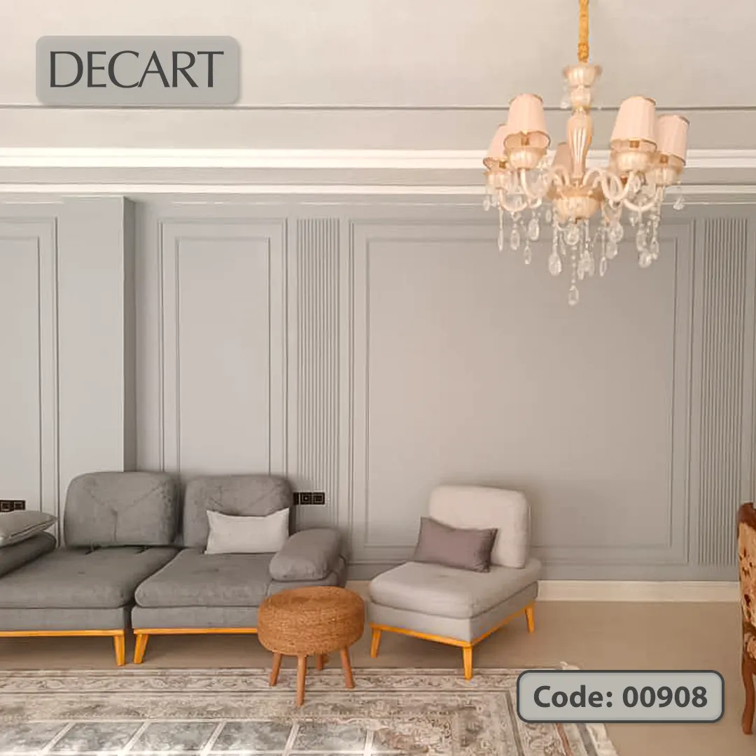 قاب بندی پیش ساخته دیوار پذیرایی