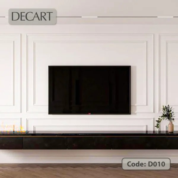 ایده های قابل اجرا با ابزار دکارت برای اتاق تلویزیون-D010
