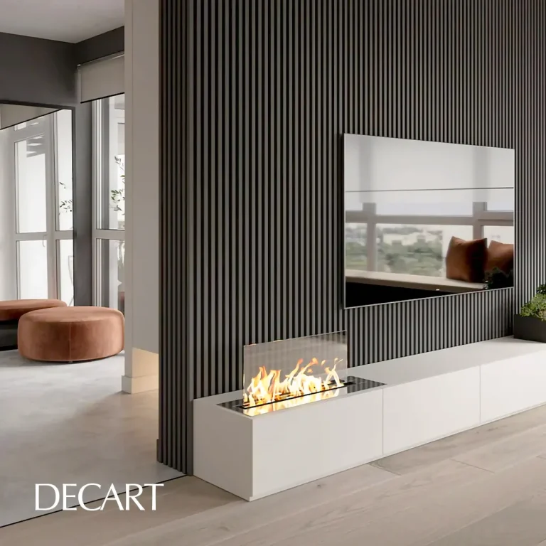 قاب بندی دیوار پشت تلویزیون-دکارت-decart