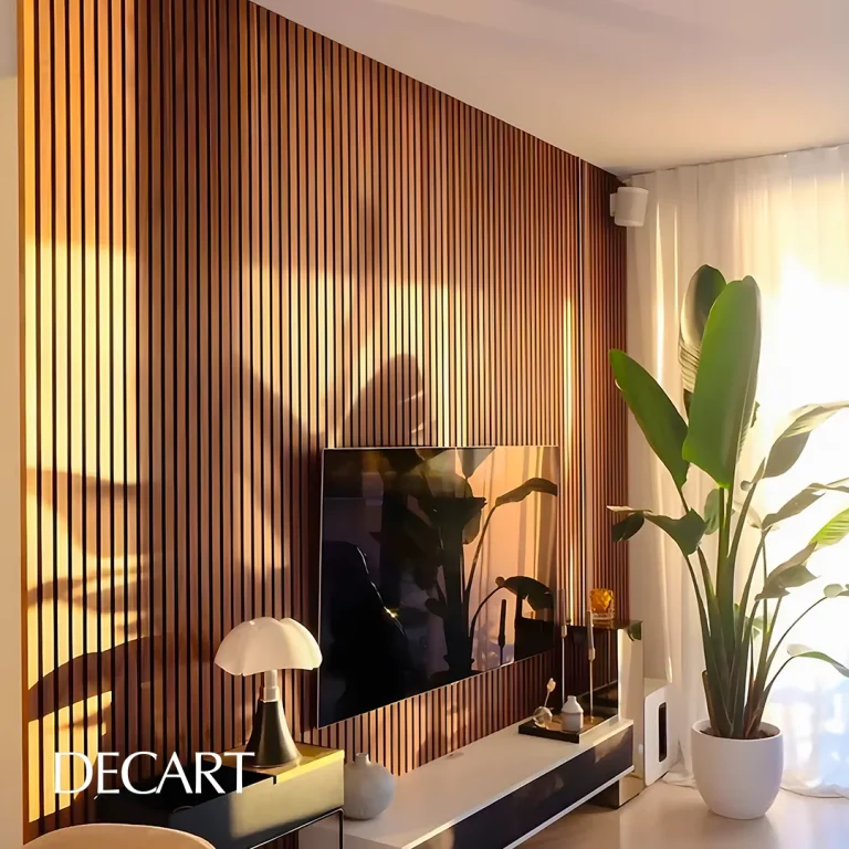 قاب بندی دیوار پشت تلویزیون-دکارت-decart