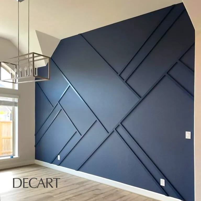 قاب بندی دیوار پشت تلویزیون-دکارت-decart