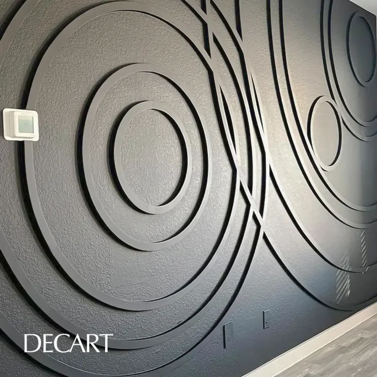 قاب بندی دیوار پشت تلویزیون-دکارت-decart