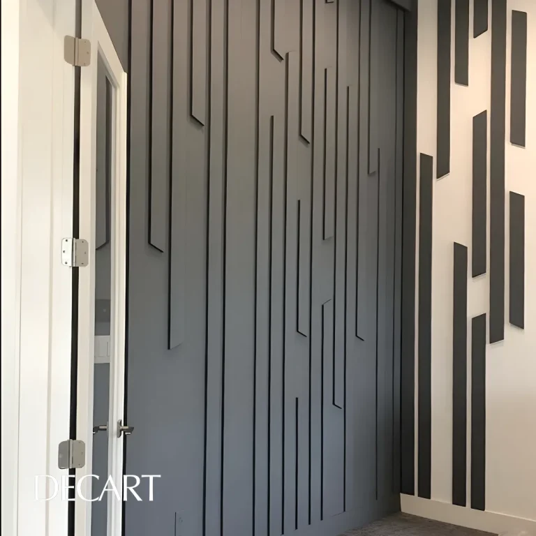 قاب بندی دیوار پشت تلویزیون-دکارت-decart